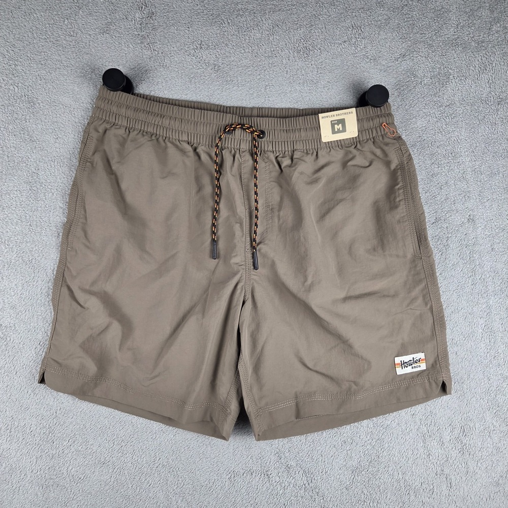 NWT Howler Bros Salado Brown Short Men's Size Medium 6.5"Inseam Nylon
